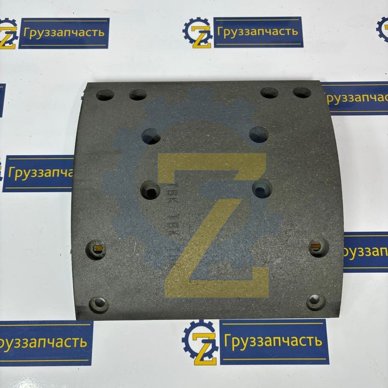 Накладка тормозная задняя (10отв., 230х220мм) (Shaanxi Hande Axle) HD90129340419
